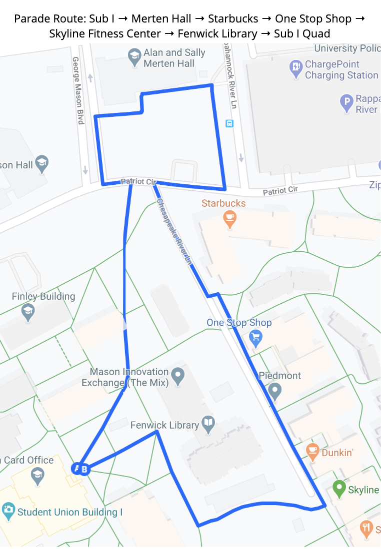 iWeek Parade Route iWeek Parade Route